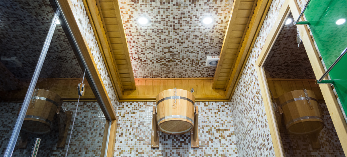 Баня "Черное и белое" — 95 градусов