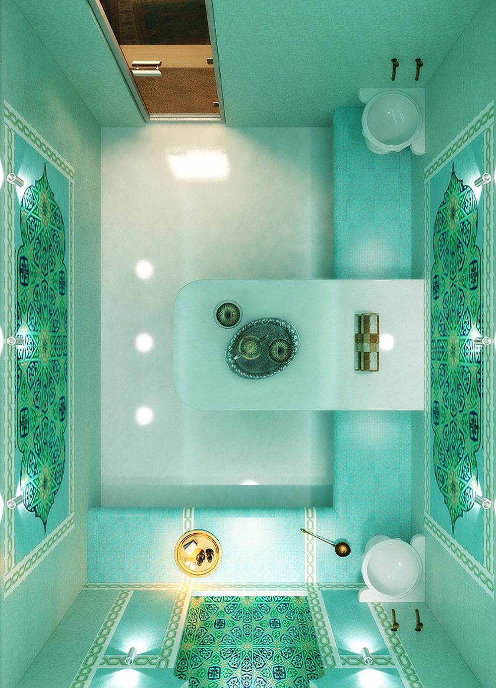 Хаммам в частном доме — Твой пар