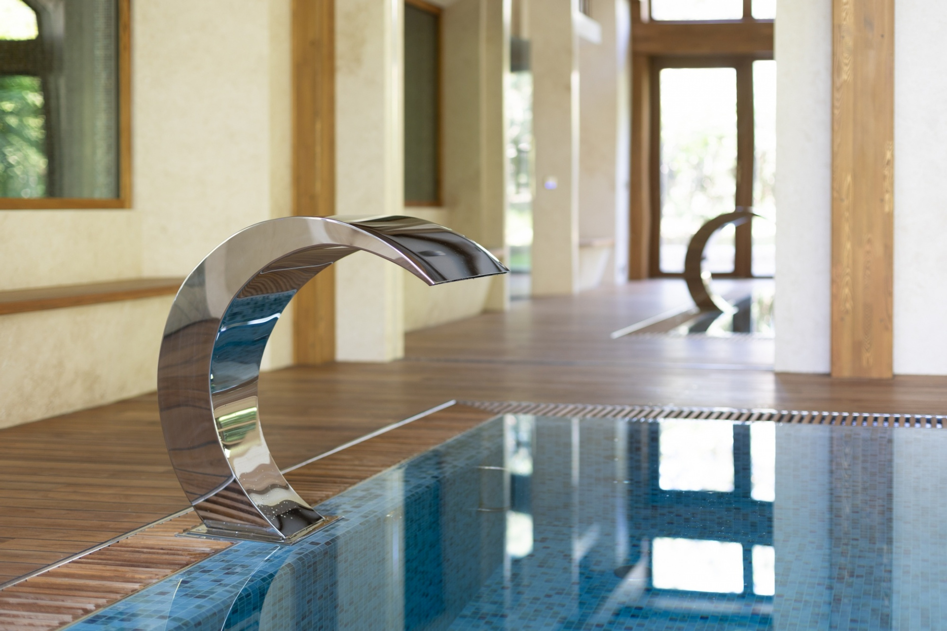 Премиальный бассейн в загородном доме — Нептун Премиальный бассейн в загородном доме — Нептун