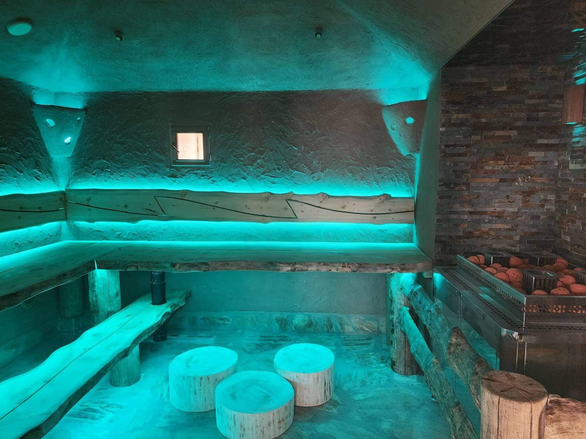 Глиняная парная в банном комплексе — 3D-Сауна