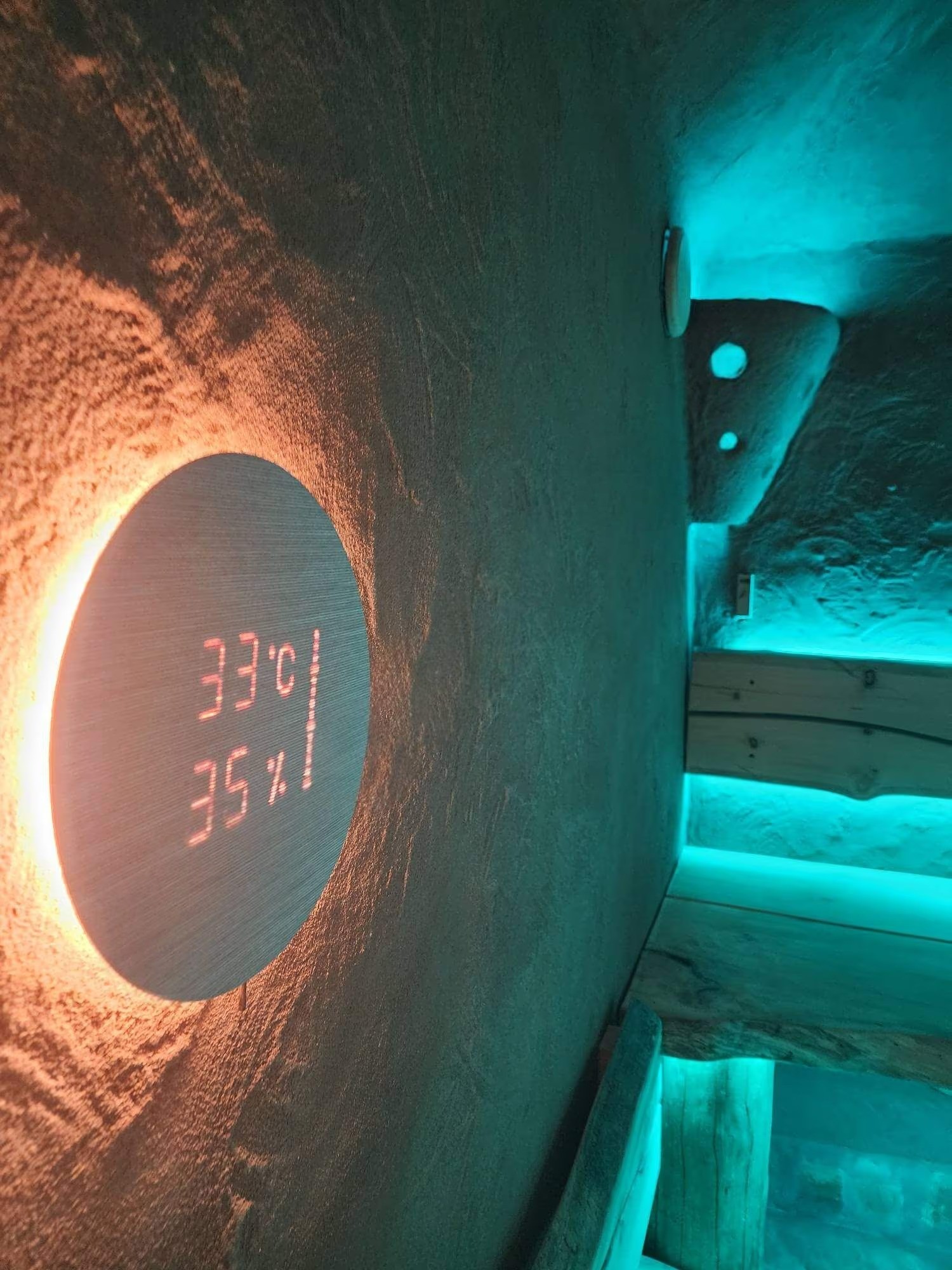 Глиняная парная в банном комплексе — 3D-Сауна