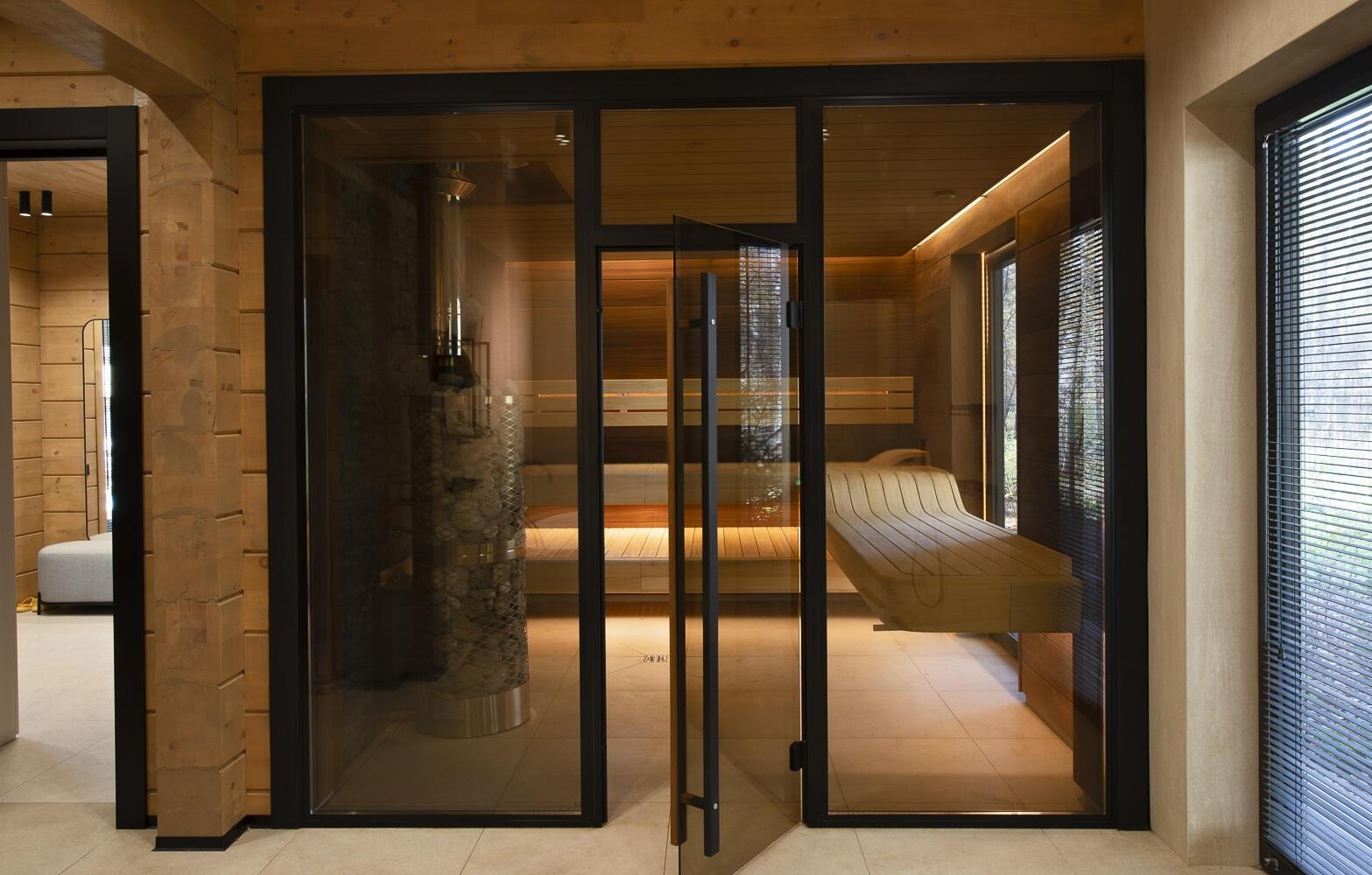 Русская баня c плавным полком — Хамам