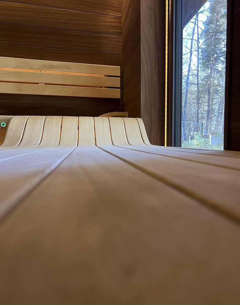 Русская баня c плавным полком — Хамам