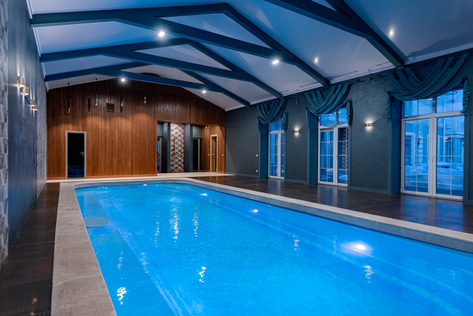 Домашний СПА-комплекс с бассейном и хаммамом — Улица Бассейнов