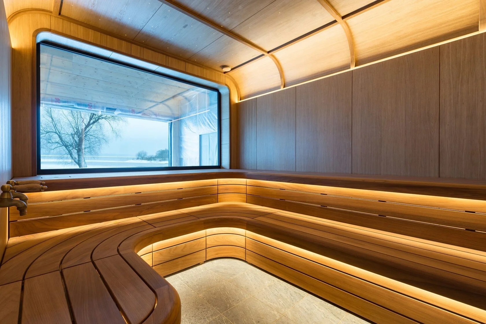 Сауна «Мягкая геометрия» — Art Sauna