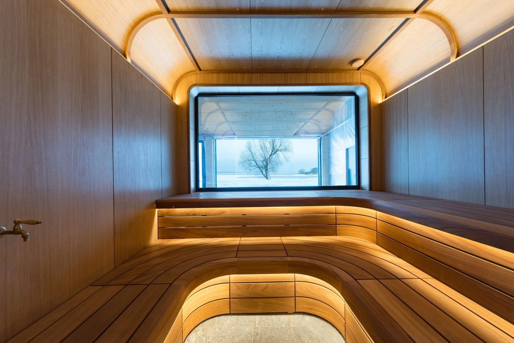 Сауна «Мягкая геометрия» — Art Sauna