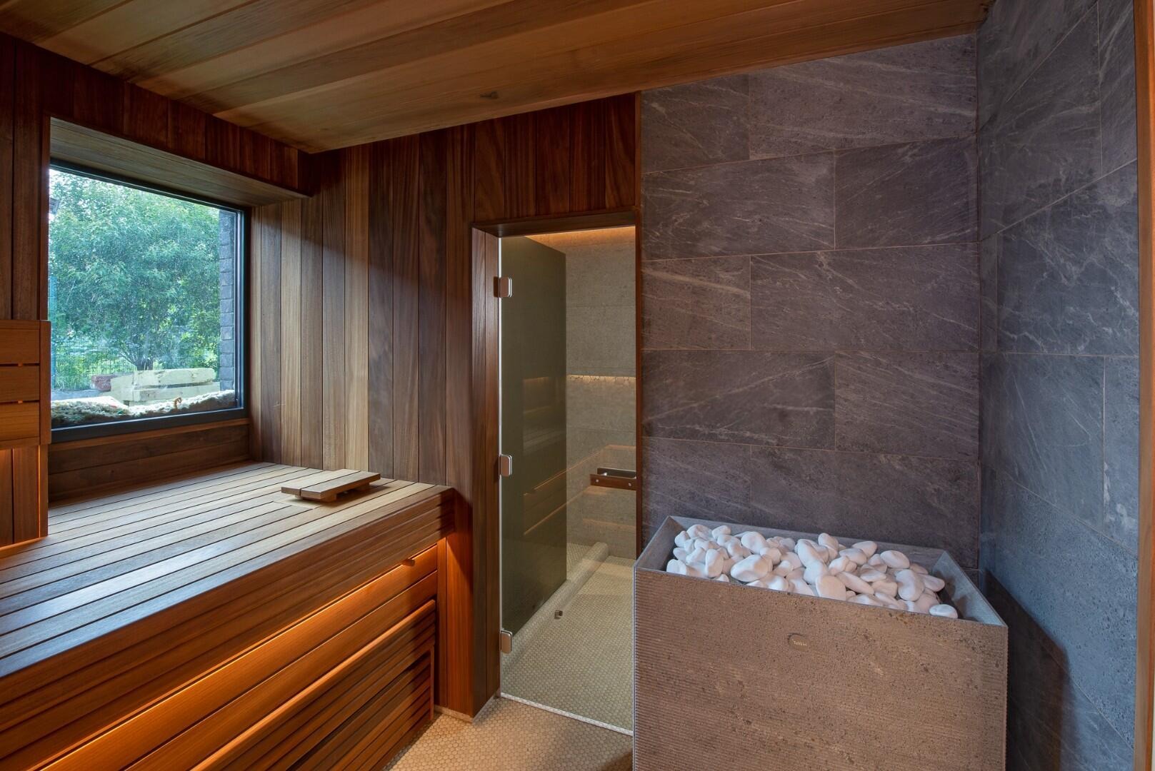 Компактная премиум финская сауна — Хамам