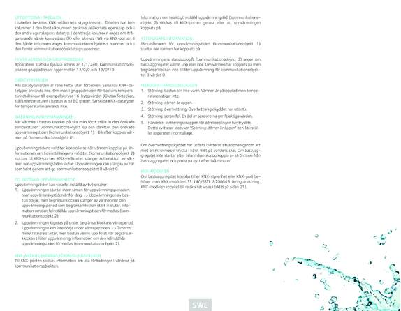 Tulikivi Программирование KNX, cтраница 7