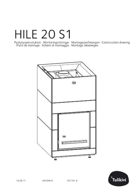 Tulikivi Hile 20 S1, cтраница 1