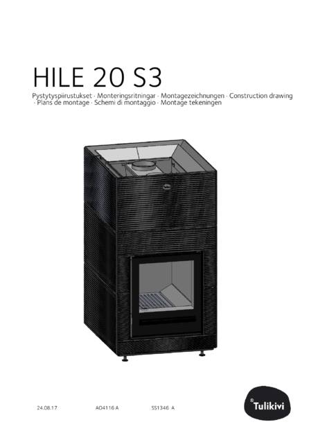 Tulikivi Hile 20 S3, cтраница 1
