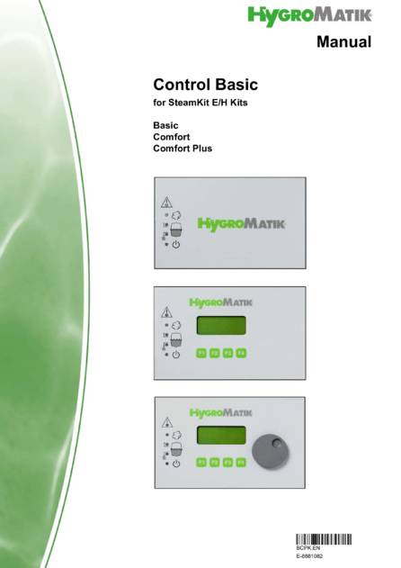 Hygromatik Basic Control, cтраница 1