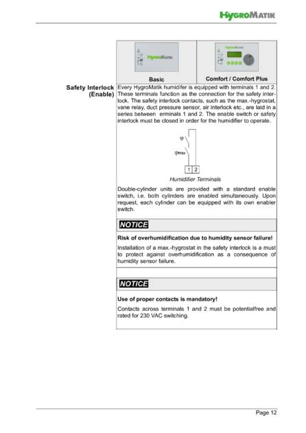Hygromatik Basic Control, cтраница 12