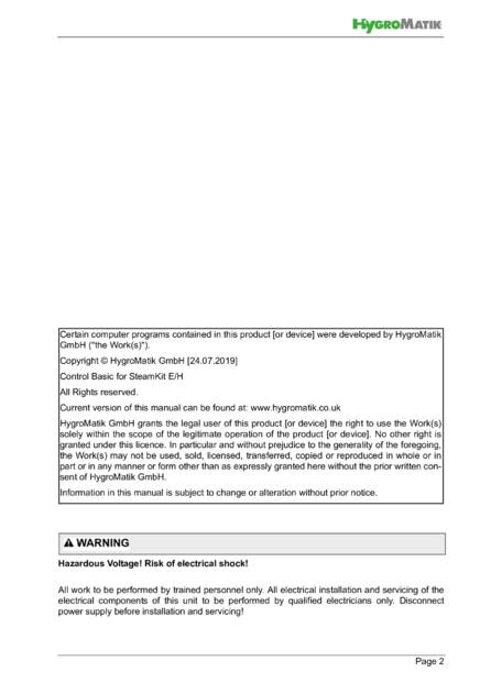 Hygromatik Basic Control, cтраница 2