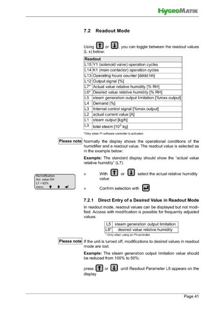 Hygromatik Basic Control, cтраница 41