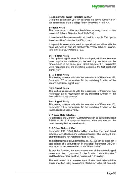 Hygromatik Basic Control, cтраница 52