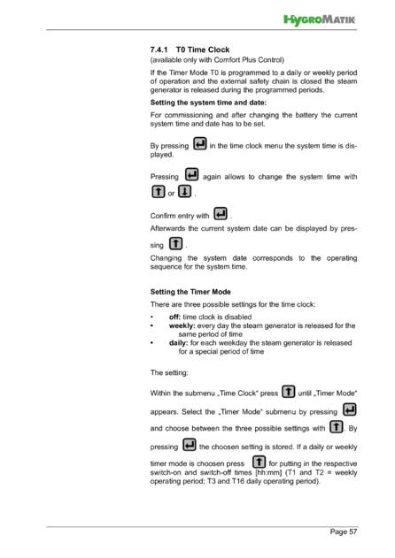 Hygromatik Basic Control, cтраница 57