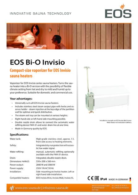 EOS Bi-O Invisio, cтраница 1