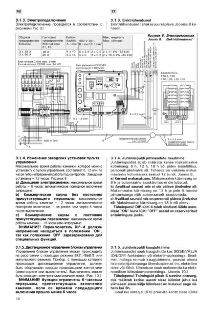 Harvia C260, cтраница 10