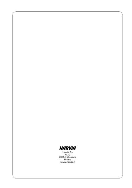 Harvia Griffin Combi CG170C, cтраница 15