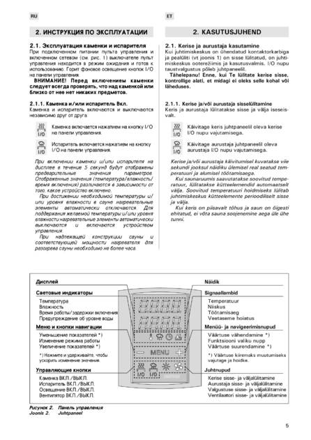 Harvia Griffin Combi CG170C, cтраница 5