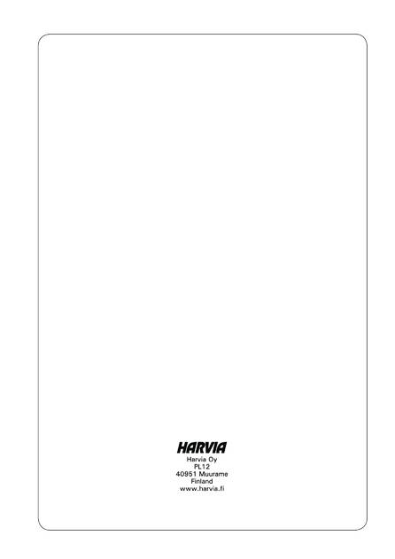 Harvia Griffin CG170, cтраница 15