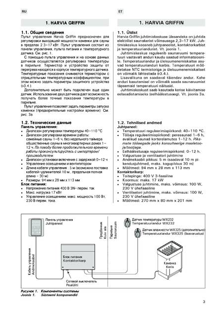 Harvia Griffin CG170, cтраница 3