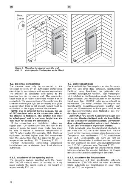 Harvia Sauna Steamer, cтраница 16