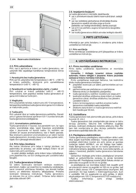 Harvia Sauna Steamer, cтраница 26