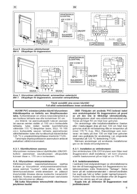 Harvia Sauna Steamer, cтраница 9