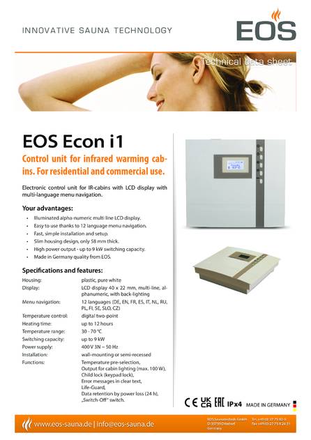 EOS Econ I1, cтраница 1