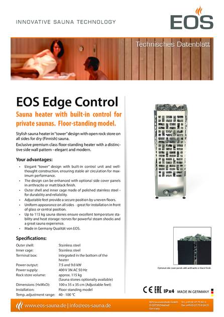 EOS Edge Control, cтраница 1