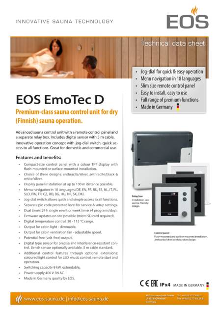 EOS EmoTec D, cтраница 1