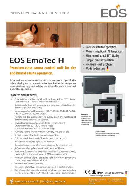 EOS EmoTec H, cтраница 1