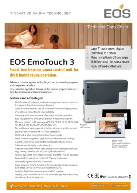 EOS EmoTouch 3, cтраница 1