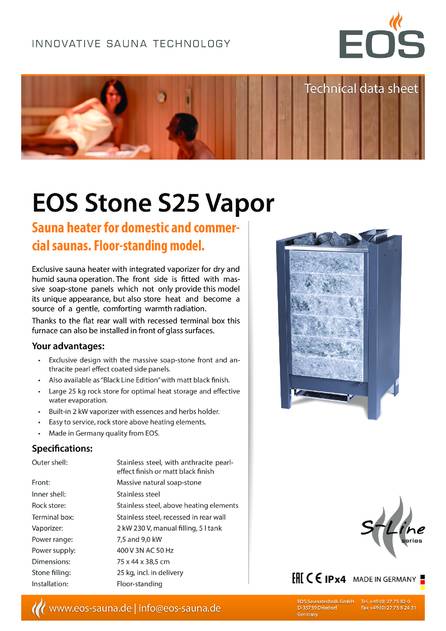 EOS Stone S25 Vapor, cтраница 1