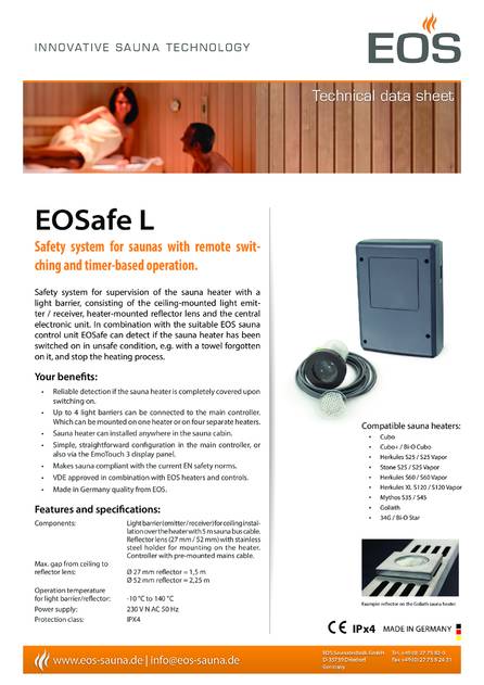EOS EOSafe L, cтраница 1
