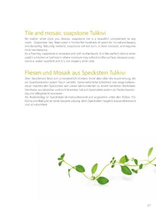 Интерьерный камень Tulikivi, cтраница 27