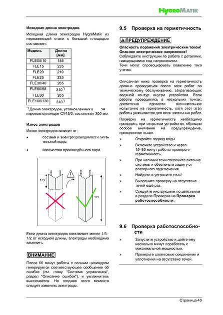 Hygromatik FlexLine FLE, cтраница 40
