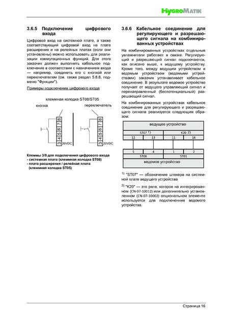 Hygromatik FlexLine, cтраница 16