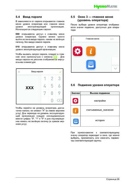 Hygromatik FlexLine, cтраница 26
