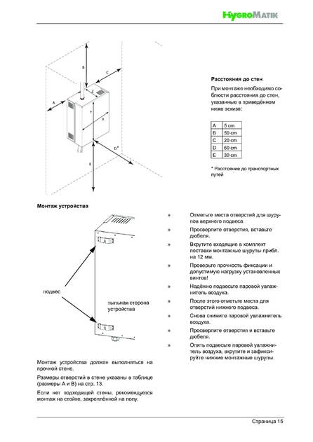 Hygromatik FlexLine Plus, cтраница 15