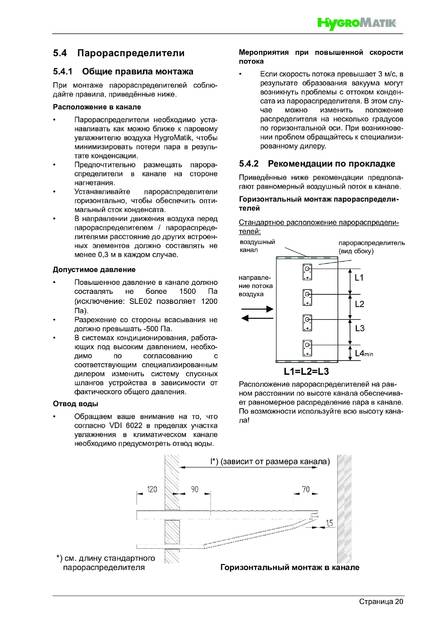 Hygromatik FlexLine Plus, cтраница 20