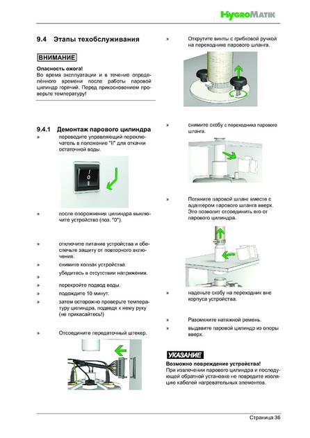 Hygromatik FlexLine Plus, cтраница 36