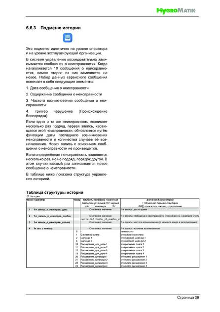 Hygromatik FlexLine SPA, cтраница 36