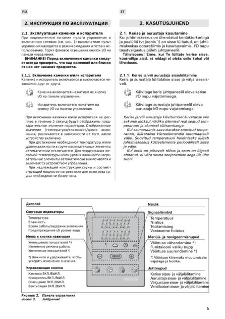 Harvia XENIO COMBI, cтраница 5