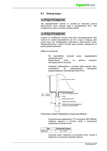 Hygromatik HeaterSlim, cтраница 27
