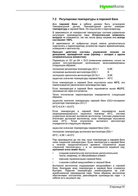 Hygromatik HeaterSlim, cтраница 31