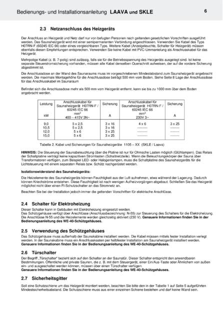 Helo Laava и SKLE с релейным блоком WE 40, cтраница 37
