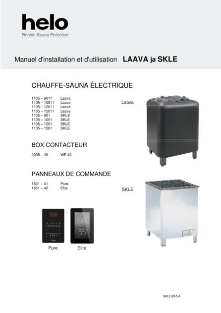 Helo Laava и SKLE с релейным блоком WE 40, cтраница 42