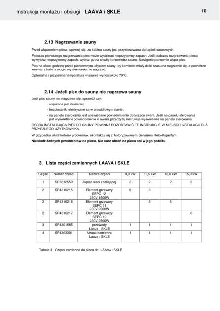 Helo Laava и SKLE с релейным блоком WE 40, cтраница 81